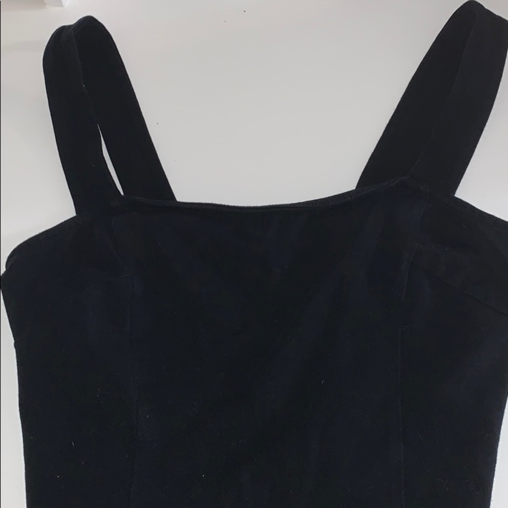 Black Express Crop Top